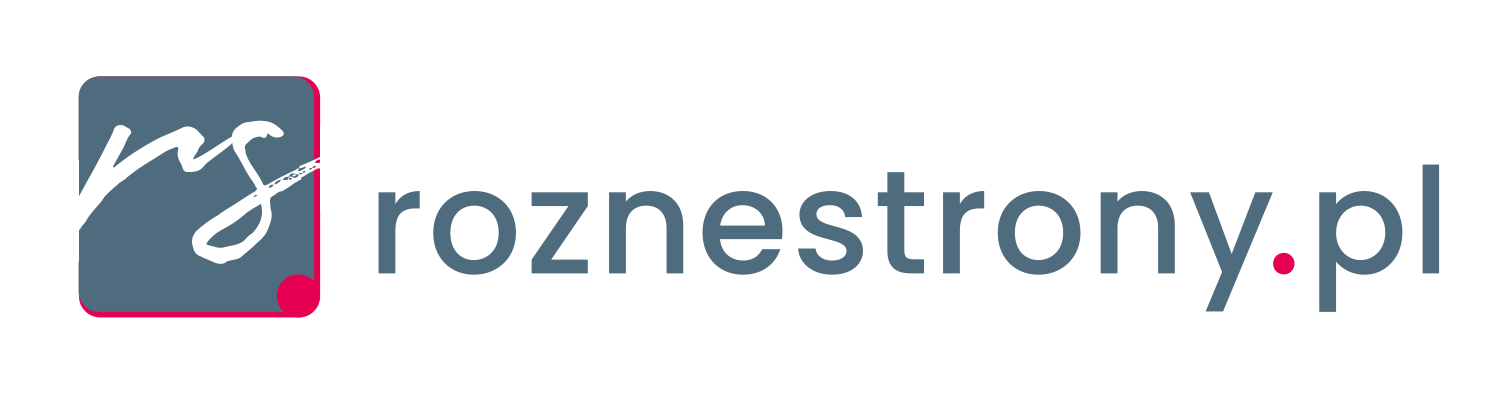 Logo roznestrony.pl bez tła